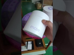 Wspaniałe papierowe pudełko prezentów, zamontowane na zamówienie