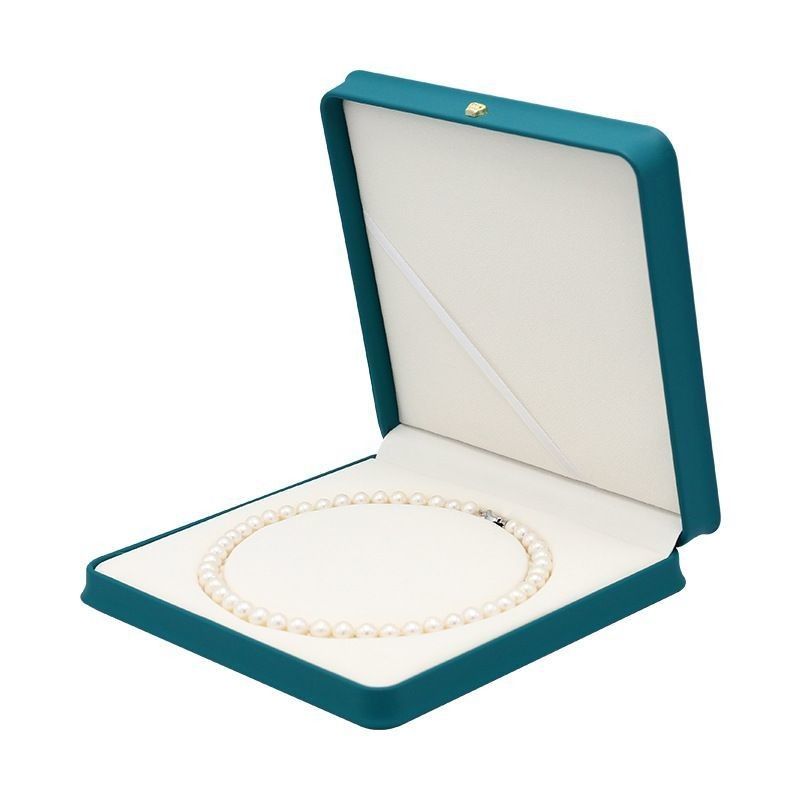 Drukowanie logo na zamówienie Luxury PU Jewelry Box Portable Travel Earring Jewelry Storage Bag Double Storage Box