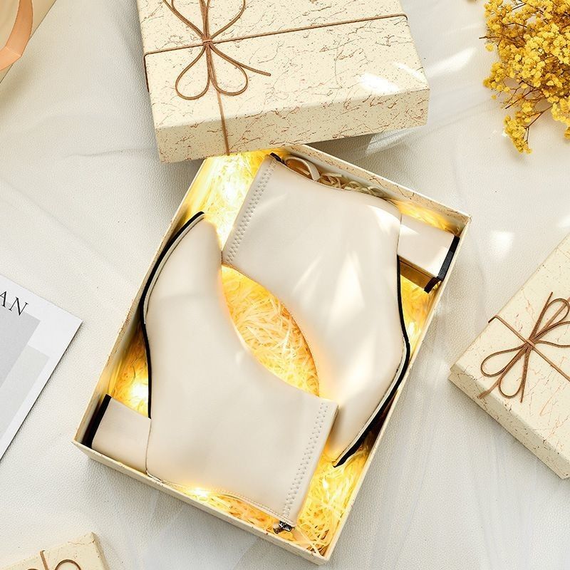 Solid Color Christmas Rigid Gift Packaging Box Kartonowa kartona papierowa