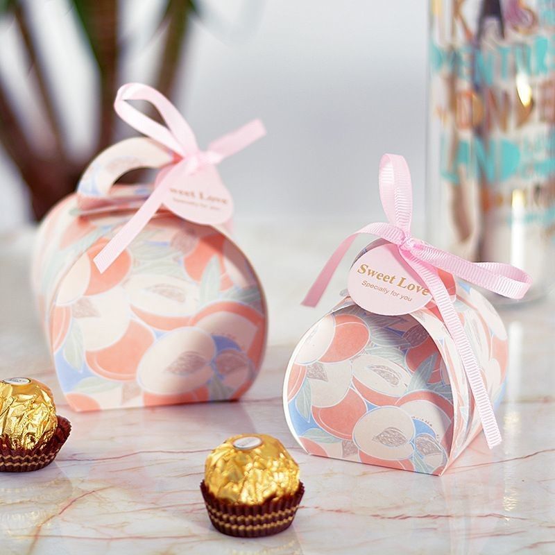 Bright Color Bloom Printed Customized Gift Box Packaging Paper Candy Gift Box (Błyszczący kolor Bloom wydrukowany)