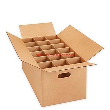 3 Ply B Flut Flat Pack Kartonowe Pudełka Składane Białe Kartonowe Pudełka Do Wina Piwo Mleko Napoje