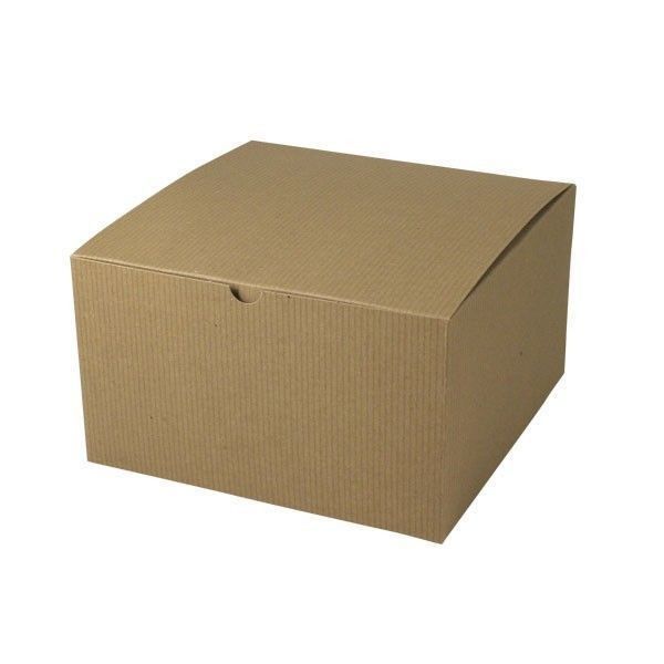 100% papieru z recyklingu, złożony z jednego kawałka, opakowanie faliste, pudełka prezentów i naturalne pudełka przesyłowe Kraft z teksturą.