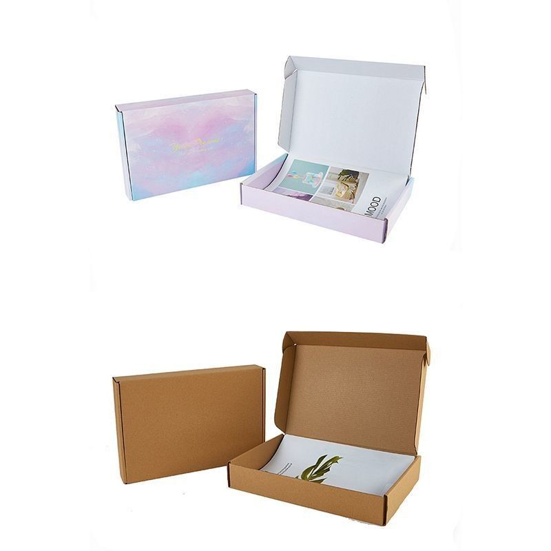 OEM Składane pudełko prezentów papierowe Packing Mailer Box Niestandardowe dla butów Koszulki suknia
