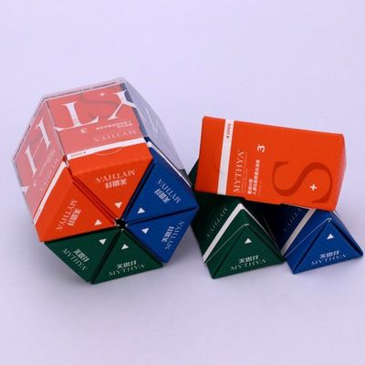 Gorąca pieczętowanie niestandardowe pudełko podarunkowe Karton papierowy Kosmetyczne opakowanie pudełko podarunkowe